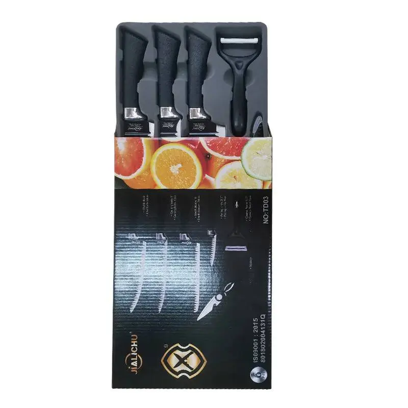 طقم سكاكين مع علبه جرانيت