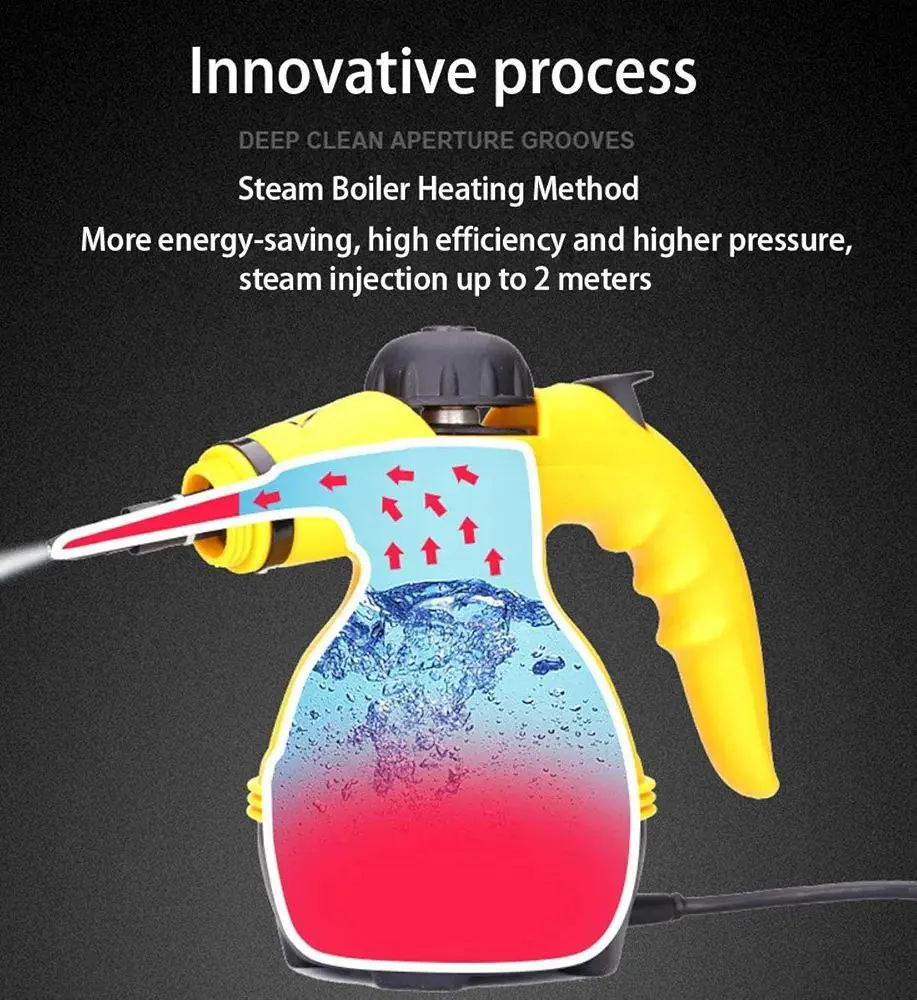 جهاز التنضيف والتعقيم بالبخار صورة رقم 1