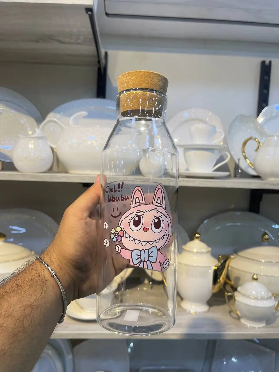 الزجاجة التريند زجاجة لبن لابوبو صورة رقم 2