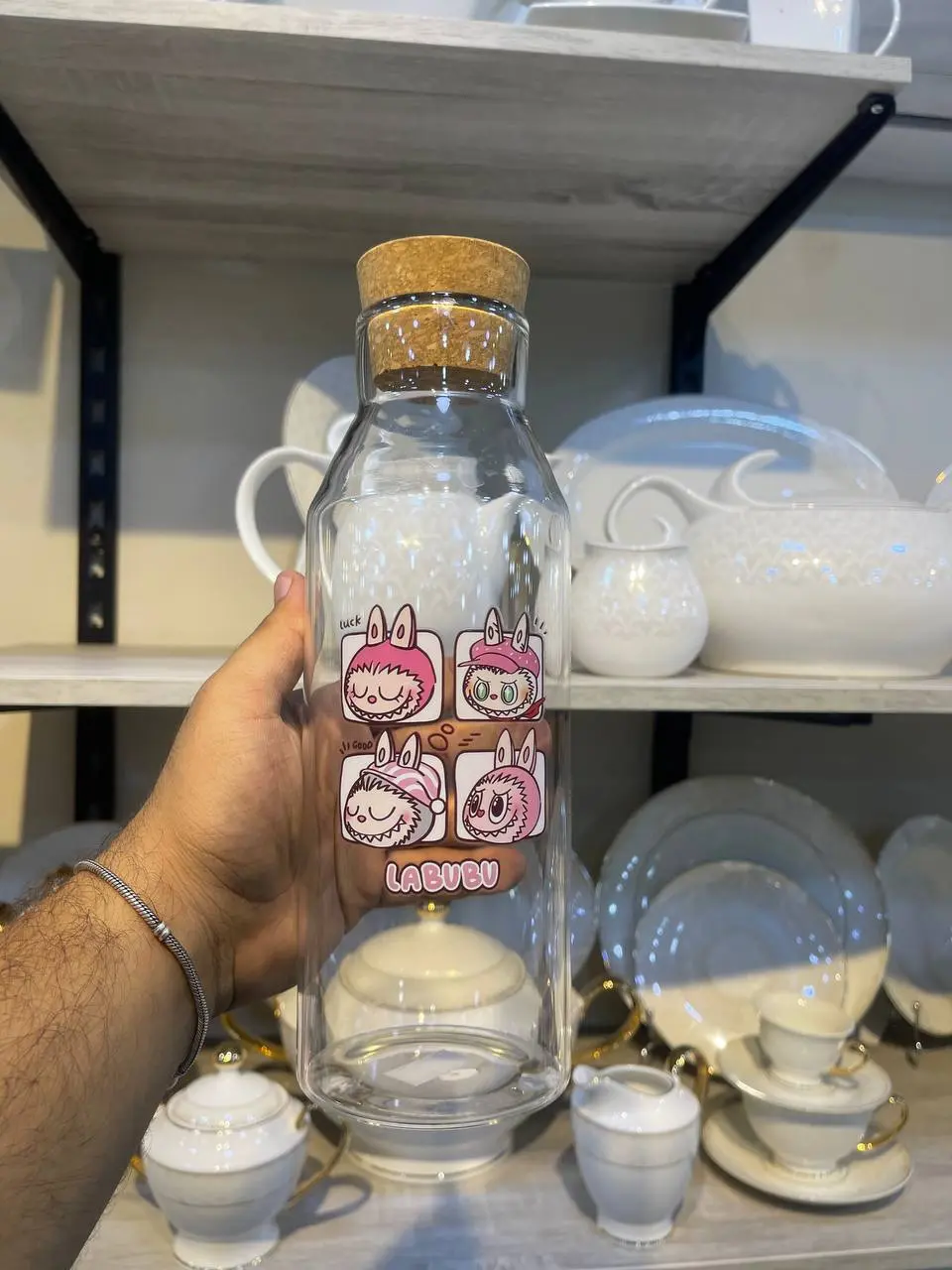 الزجاجة التريند زجاجة لبن لابوبو صورة رقم 6