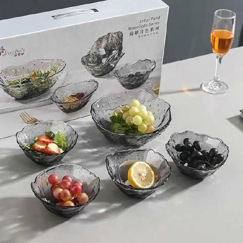 طقم كاس جيلي مضلع صورة رقم 3