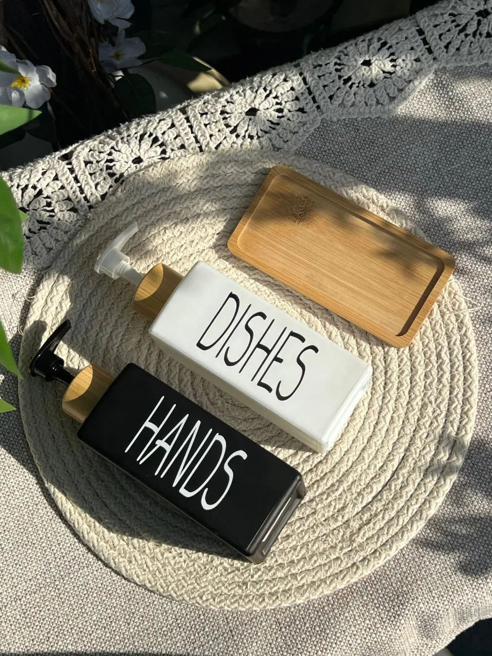 طقم ديسبنسر صابون وشاور